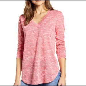 Caslon V-Neck Tunic Top